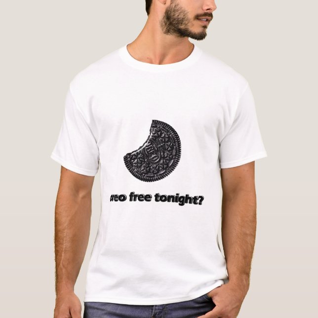 Camiseta Oreo livre hoje à noite? (Frente)