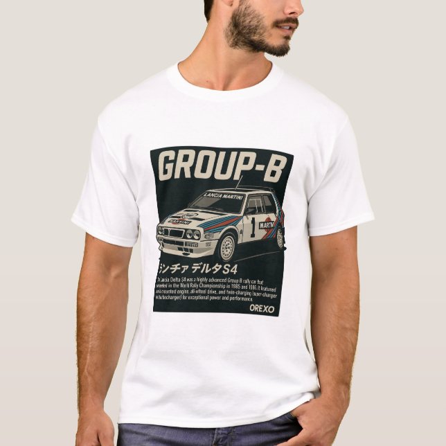 Camiseta OREXO "Grupo B Legado" (Frente)