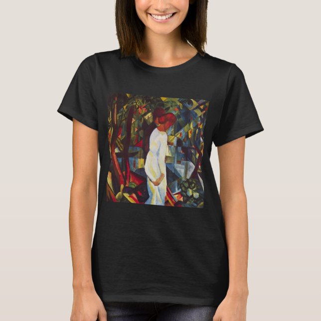 Camiseta Orfismo Antigo, Casal nos Bosques por Macke (Frente)