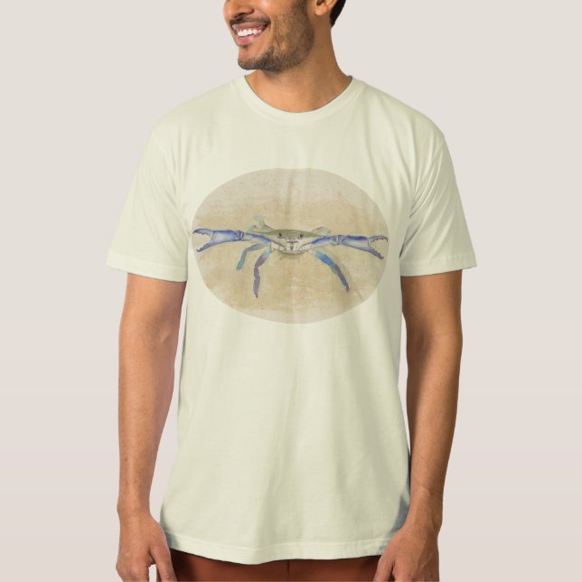 Camiseta Orgânica de Caranguejo (Frente)