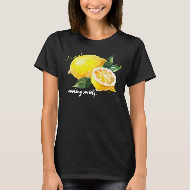 Camiseta orgânica limão - Camiseta feminina (Frente)