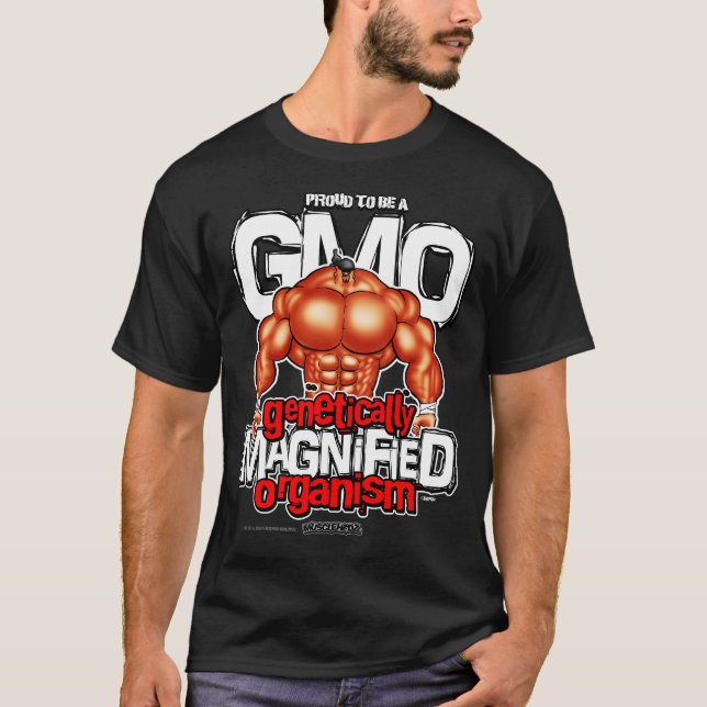 CAMISETA ORGANISMO GENETICALLY AMPLIADO! (Frente)
