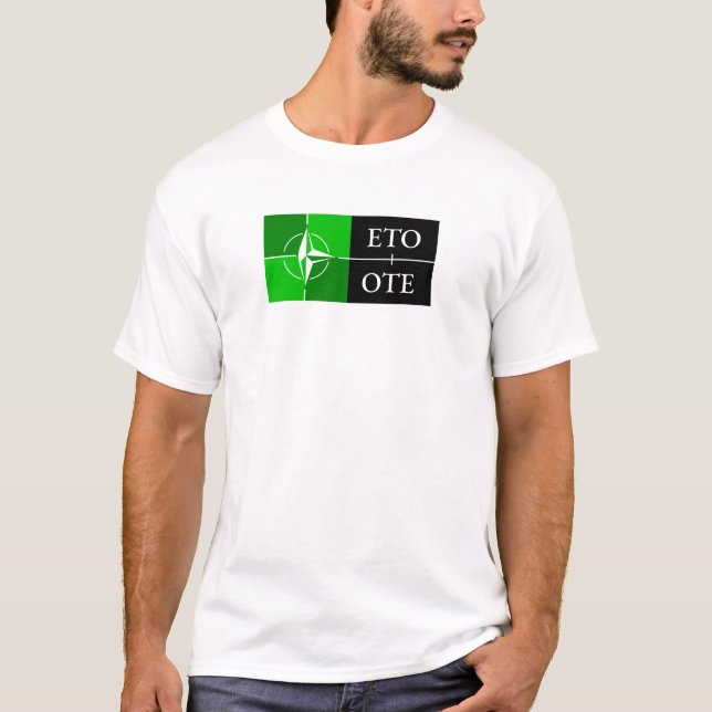 Camiseta Organização do Tratado Europeu (Frente)