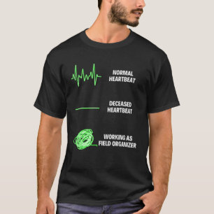 Camiseta Organizador de Atletismo Treinador de Campo Campo