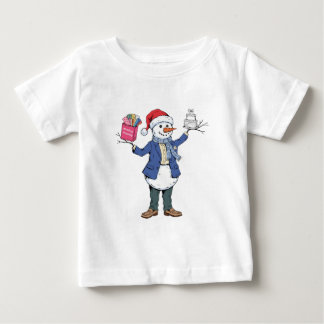 Camiseta Organizador de Eventos Homem de Neve Natal 2026 Fe