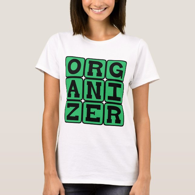 Camiseta Organizador, Líder (Frente)