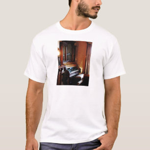 Camiseta Órgão de tubulação na sala de visitas