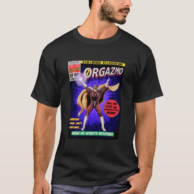 Camiseta Orgazmo Perdeu Seu Cupcake Clássico (Frente)