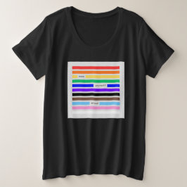 Camiseta Orgulhe-se Orgulho Arco-Íris Redação Orgulho 2026