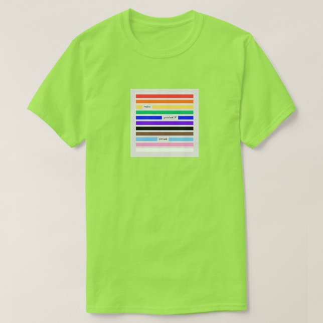 Camiseta Orgulhe-se Orgulho Arco-íris Redação Orgulho 2026 (Frente do Design)