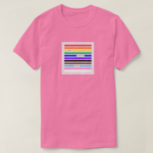 Camiseta Orgulhe-Se Orgulho Redação Arco-Íris Orgulho 2026