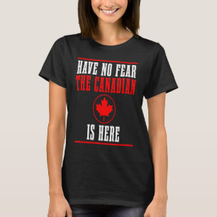 Camiseta Orgulho 1 canadense do Canadá