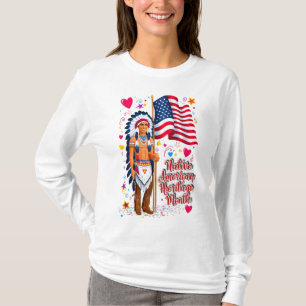 Camiseta Orgulho 1 do Patrimônio Nativo Americano