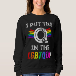 Camiseta Orgulho A Colocou O Q Nas Mulheres LGBTQIA Rainbow