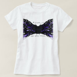Camiseta Orgulho Abstrato 7 Pecados Mortais Arte de Tinta Á