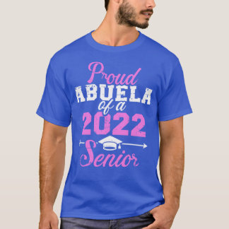 Camiseta Orgulho abuela de uma turma de graduação de mais v