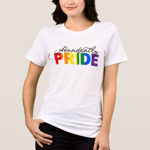Camiseta Orgulho Abundante do Arco-Íris Orgulhoso de ser Ga