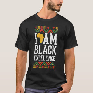Camiseta Orgulho Afro-Americano do Patrimônio Americano Afr