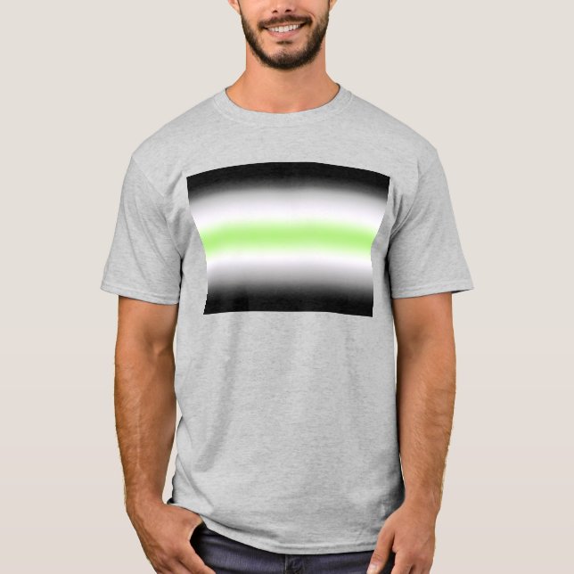 Camiseta Orgulho Agênero Gradiente (Frente)