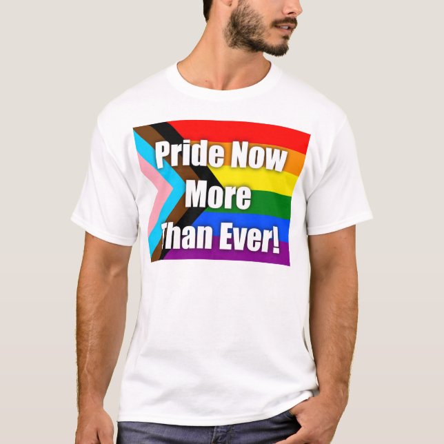 Camiseta Orgulho Agora Mais Do Que Nunca (Frente)