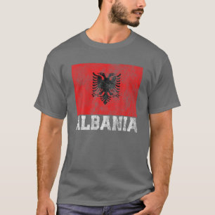 Camiseta Orgulho Albanês Raia Nação Familiar Nacional