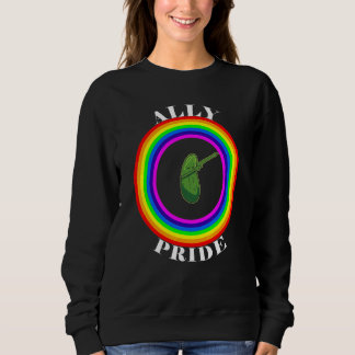 Camiseta Orgulho Aliado Igualdade LGBTQ Arco-íris Lésbica G