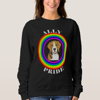 Camiseta Orgulho Aliado Igualdade LGBTQ Arco-íris Lésbica G
