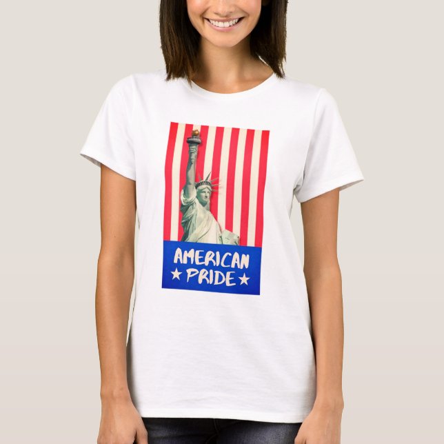 Camiseta Orgulho Americano (Frente)