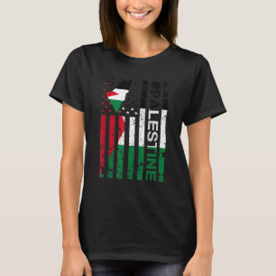 Camiseta Orgulho Americano da Palestina, Bandeira da Palest