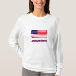 Camiseta Orgulho Americano do Modelo do MUSEUM Zazzle