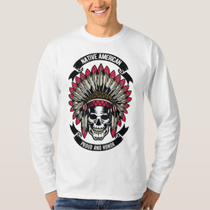 Camiseta Orgulho Americano Nativo, Uma Honra