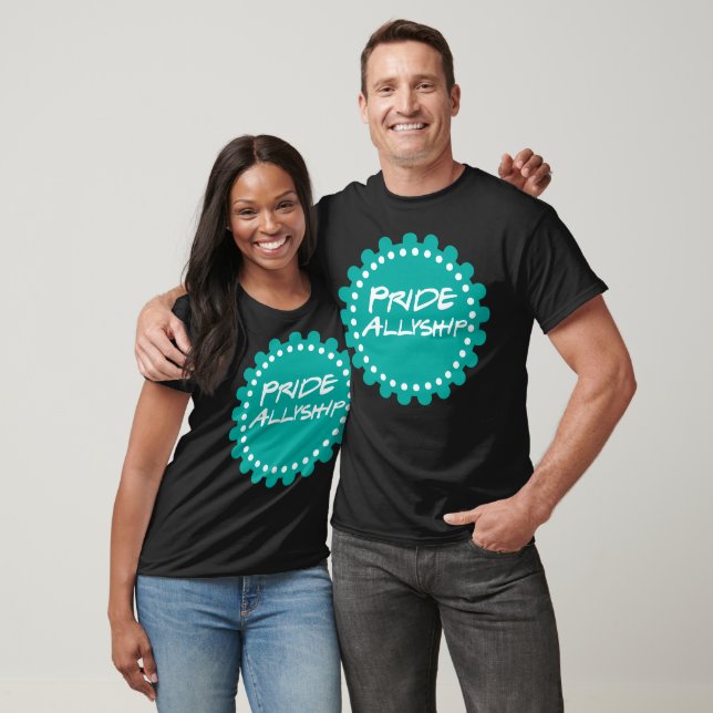 Camiseta Orgulho Amor Aliado Lgbtq (Unissex)