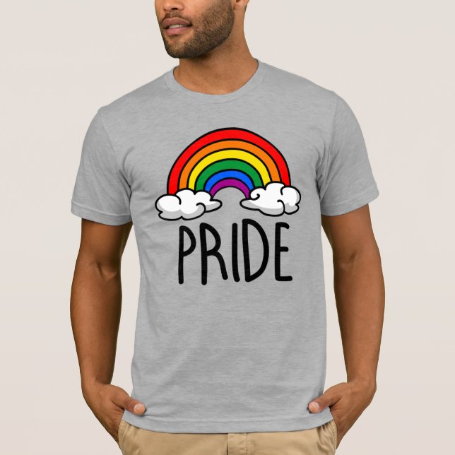 CAMISETA ORGULHO ARCO-ÍRIS (Frente)