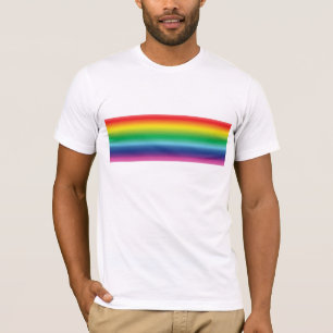 Camiseta Orgulho arco-íris cores lgbtq lgbt gay flag