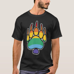 Camiseta Orgulho Arco-íris LGBT Urso Lésbica Zootecnista Ho