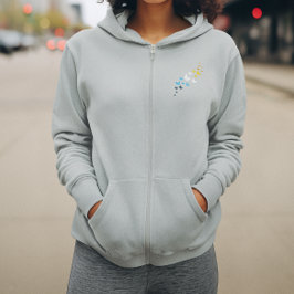 Camiseta Orgulho AroAce da Borboleta - Cores do Sinalizador