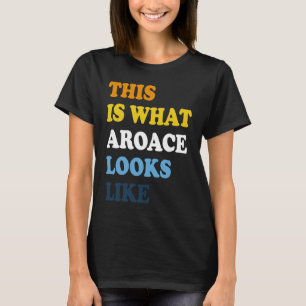 Camiseta Orgulho Aroace Orgulho Aromântico Orgulhoso Aro Ac