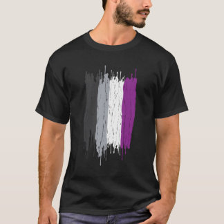 Camiseta Orgulho Asexual Lgbt Lgbtqia Humanos Respeitam Pro