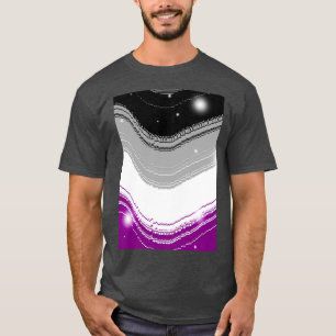 Camiseta orgulho assexuado