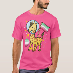 Camiseta Orgulho Astronauta da Girafa