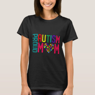 Camiseta Orgulho Autismo Mãe Autismo Dia da Consciência Mes