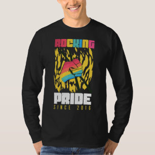 Camiseta Orgulho Balançando 2016 Tambor Arco-íris Gay Lgbtq