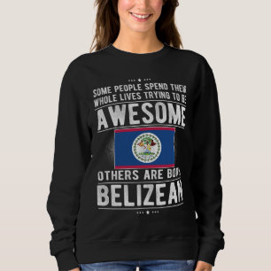 Camiseta Orgulho Belizean Flag Belize Heritage Belizean Roo