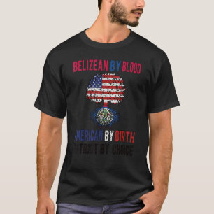 Camiseta Orgulho Belizian Flag Belize Usa