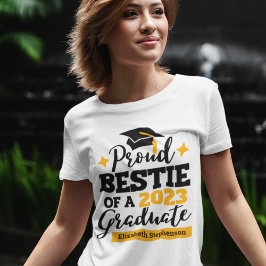 Camiseta Orgulho Bestie de um melhor amigo formando 2023