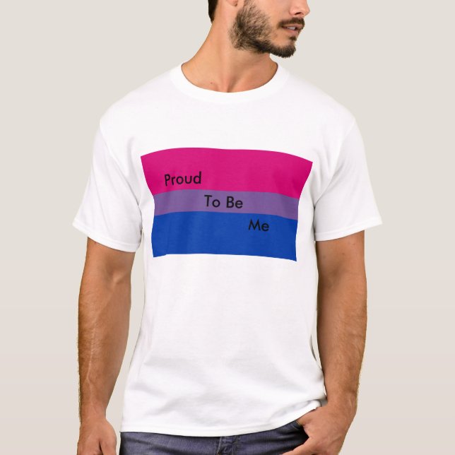 Camiseta Orgulho bissexual (Frente)