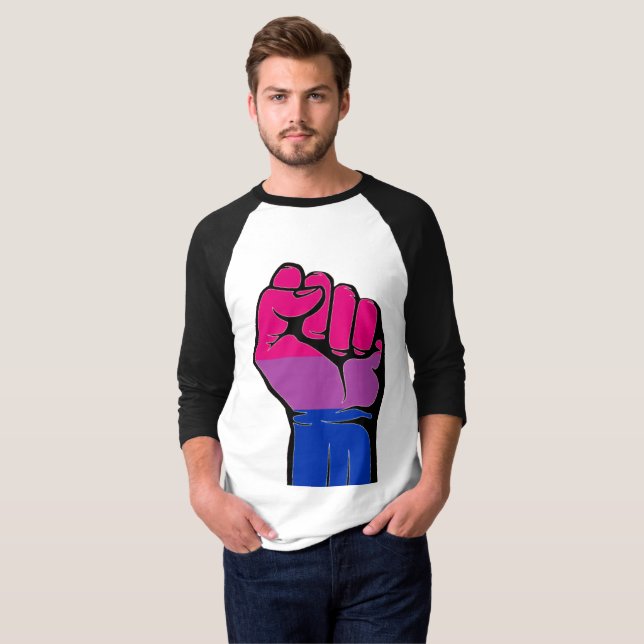 Camiseta Orgulho Bissexual! (Frente Completa)