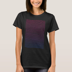 Camiseta Orgulho Bissexual, Abstrato Bi Orgulho Bissexual