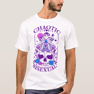 Camiseta Orgulho Bissexual Bi Bissexual Chaótico