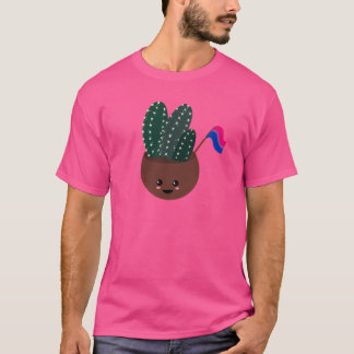 Camiseta Orgulho Bissexual Cactus